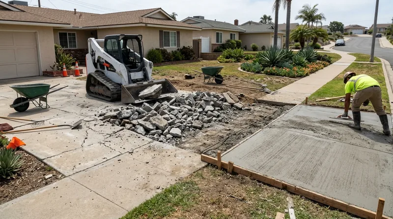 Concrete Removal & Replacement Oceanside