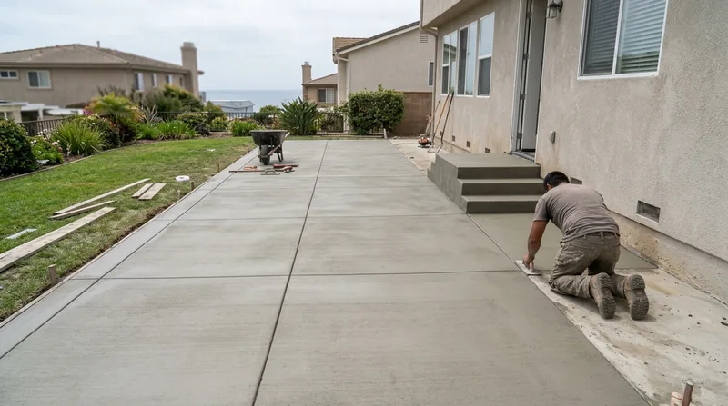 Concrete Patios Oceanside