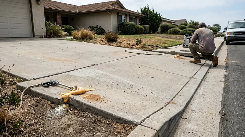 Concrete Leveling & Slab Lifting Oceanside