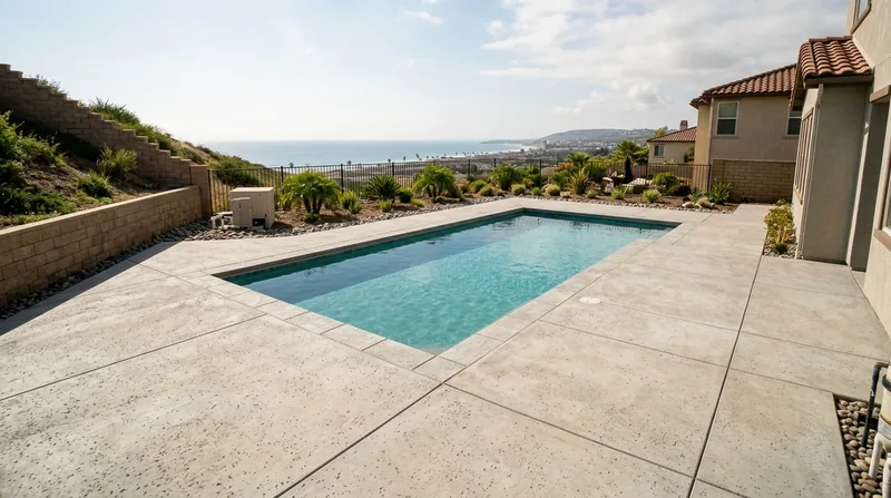 Concrete Pool Decks Oceanside